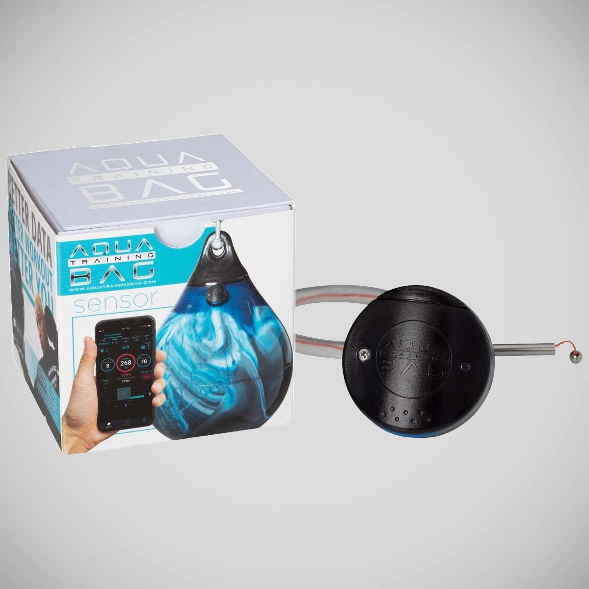 Aqua Training Bag Sensor Kit – Track Punch Force, Speed & Calories With Smartphone App