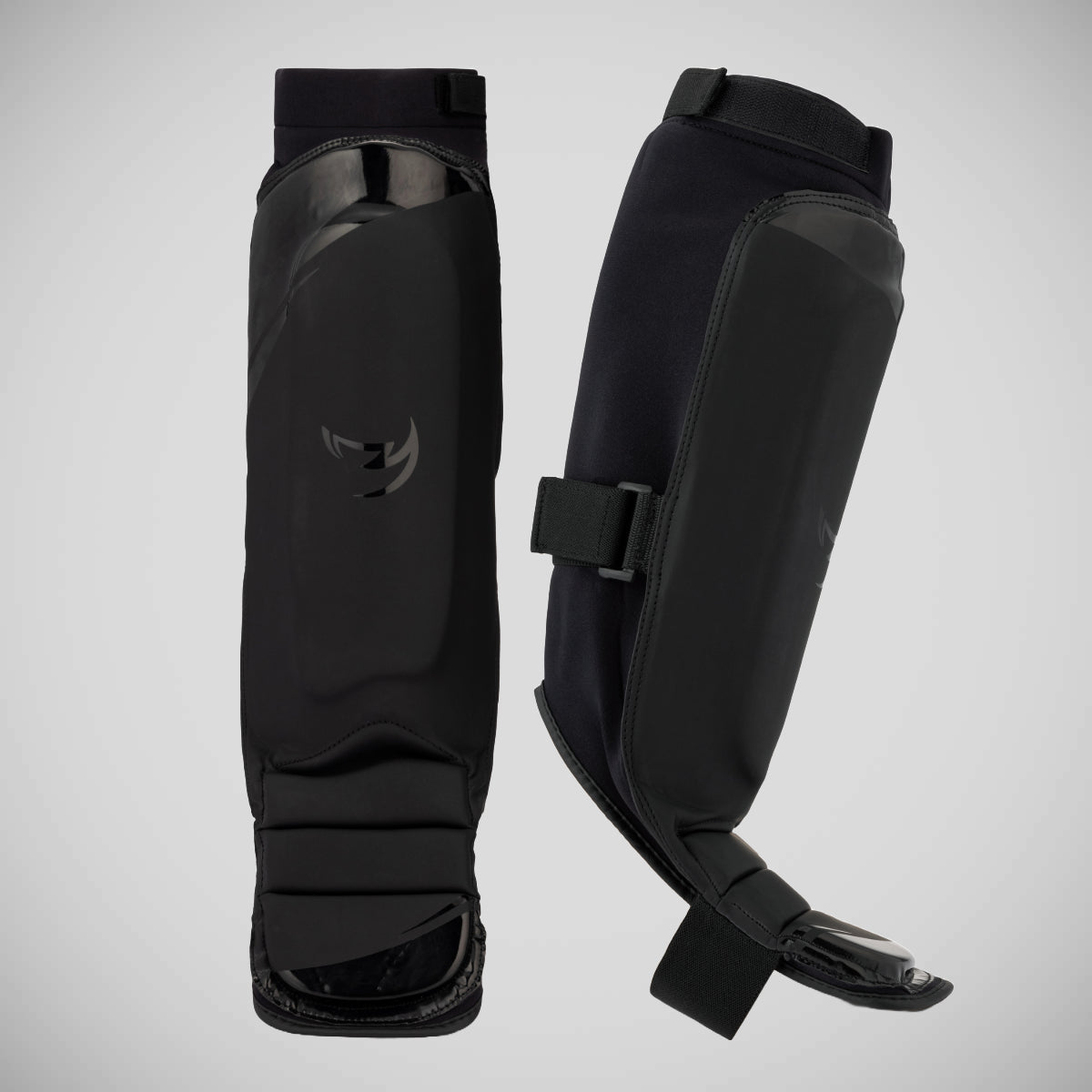 Fumetsu Ghost S3 MMA Shin Guards Black/Black at Bytomic Trade and Wholesale