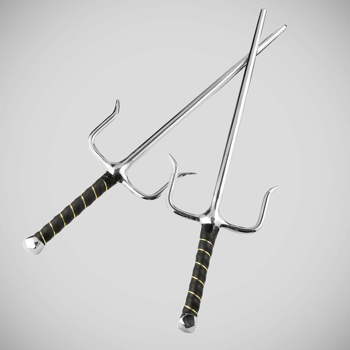 Black/Chrome Bytomic 19.5" Rounded Sai at Bytomic Trade and Wholesale