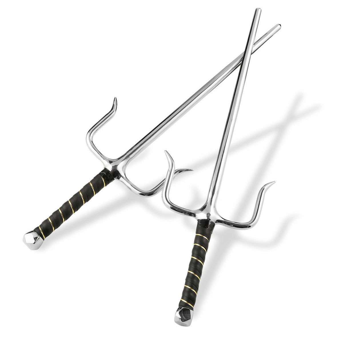 Black/Chrome Bytomic 19.5" Rounded Sai at Bytomic Trade and Wholesale