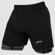 Fumetsu Anaconda Womens Dual Layer Fight Shorts Black/Khaki at Bytomic Trade and Wholesale