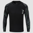 Fumetsu Anaconda Womens Long Sleeve Rash Guard Black/Khaki at Bytomic Trade and Wholesale