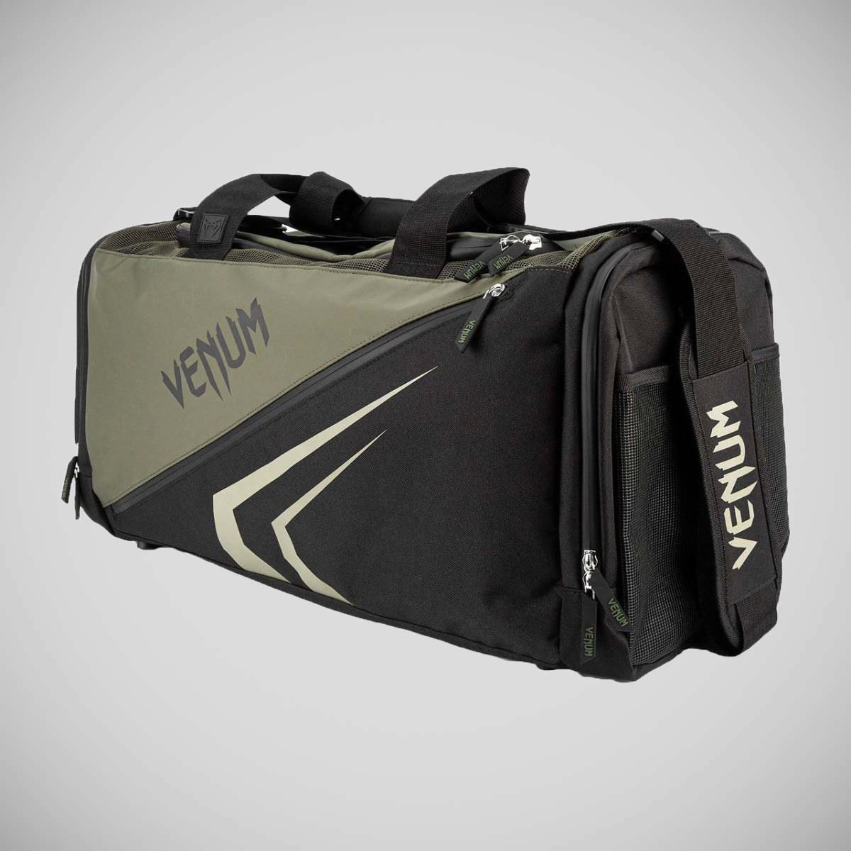 Venum Trainer Lite Evo Sports Bag Khaki/Black at Bytomic Trade and Wholesale