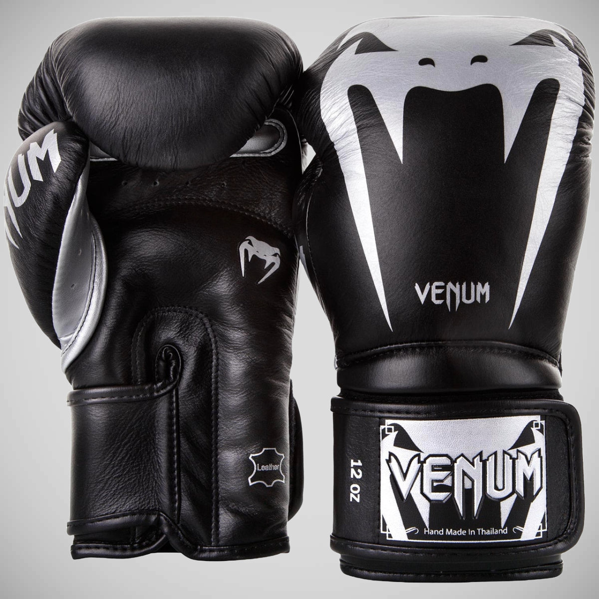 Venum Giant 3.0 Boxing Gloves Black/Silver at Bytomic Trade and Wholesale