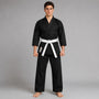 Black Bytomic Red Label 7oz Cotton Karate Uniform