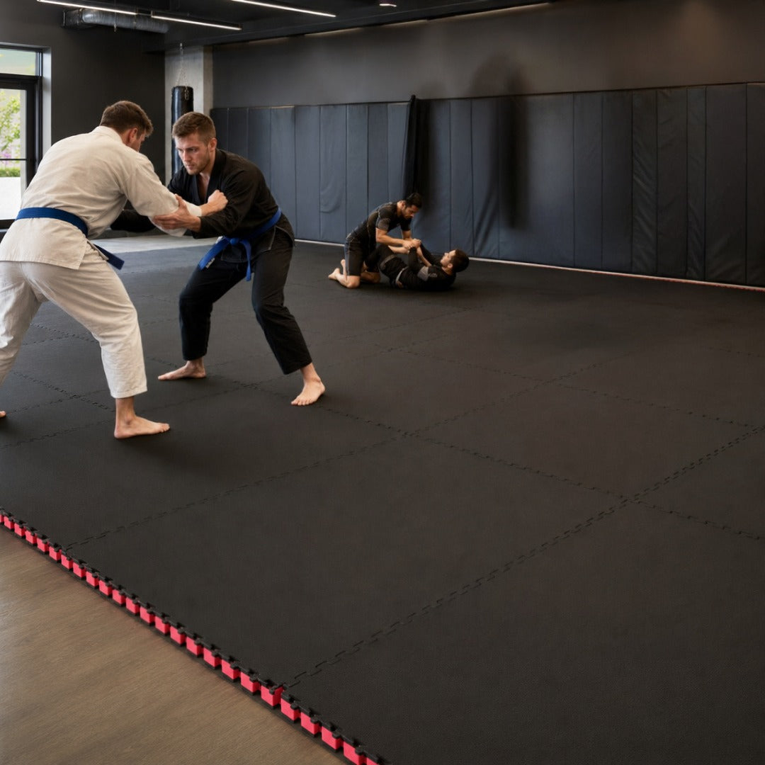Black/Red Bytomic Reversible 40mm Jigsaw Mat at Bytomic Trade & Wholesale 5