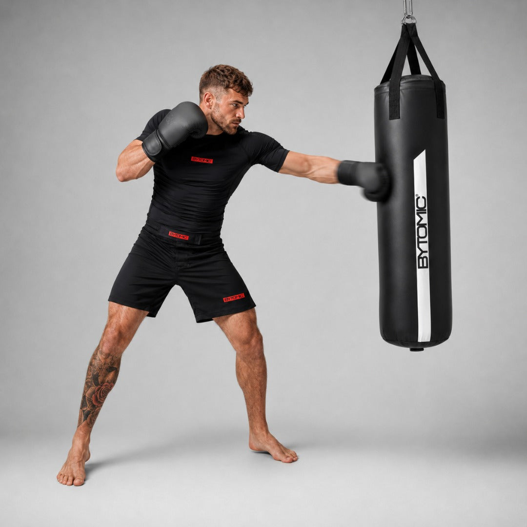 Black/White Bytomic Red Label 4ft Punch Bag