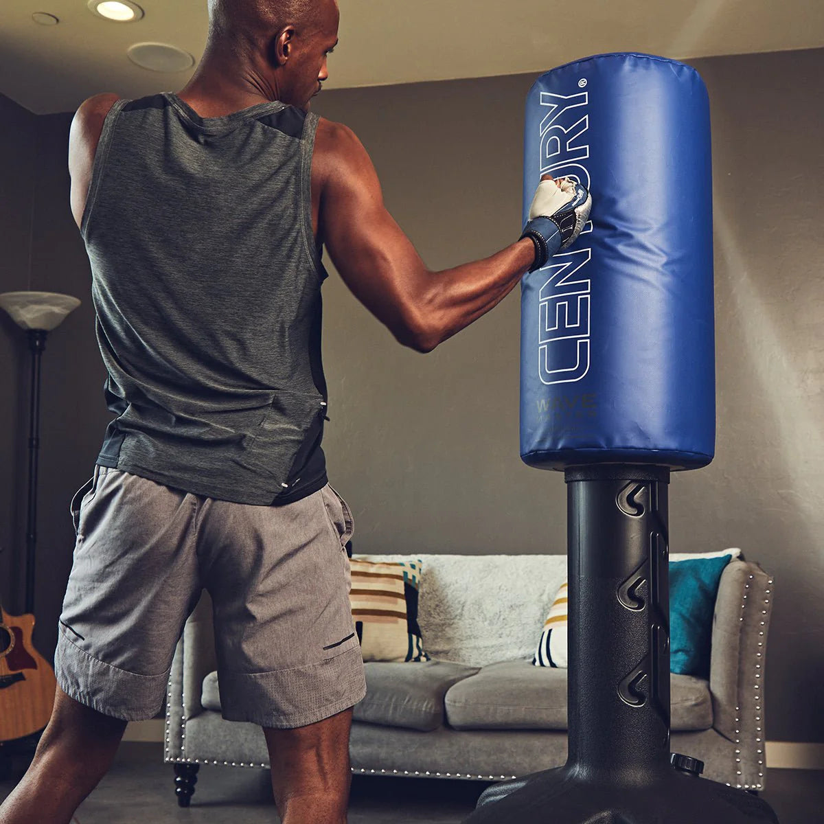 Blue Century Original Wavemaster Freestanding Punch Bag at Bytomic Trade and Wholesale