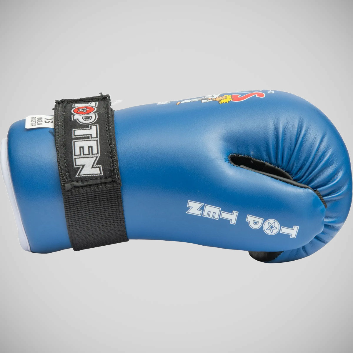Blue Top Ten Kids Generation ITF Pointfighter Gloves at Bytomic Trade and Wholesale
