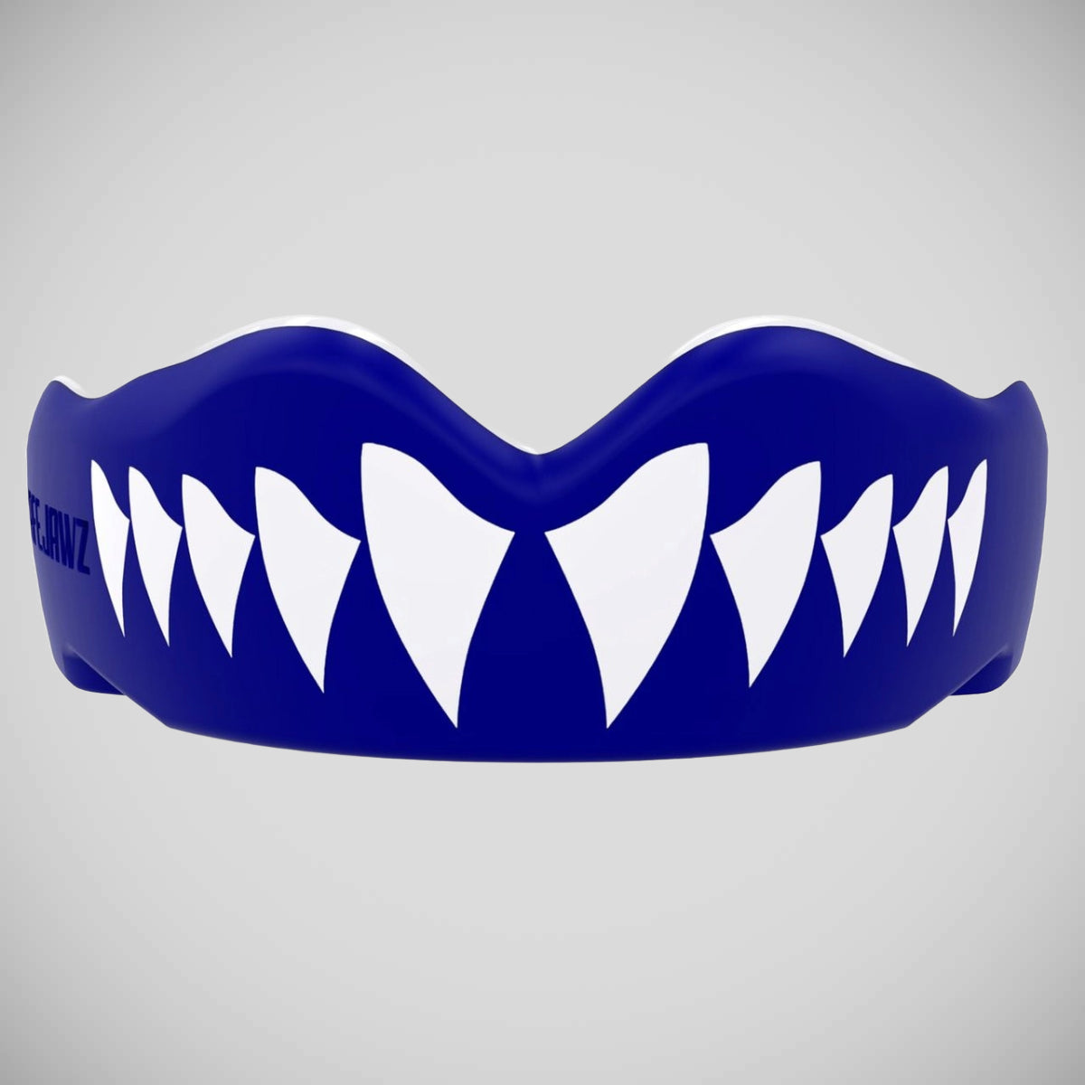 SafeJawz Extro Shark Mouth Guard Blue/White at Bytomic Trade and Wholesale