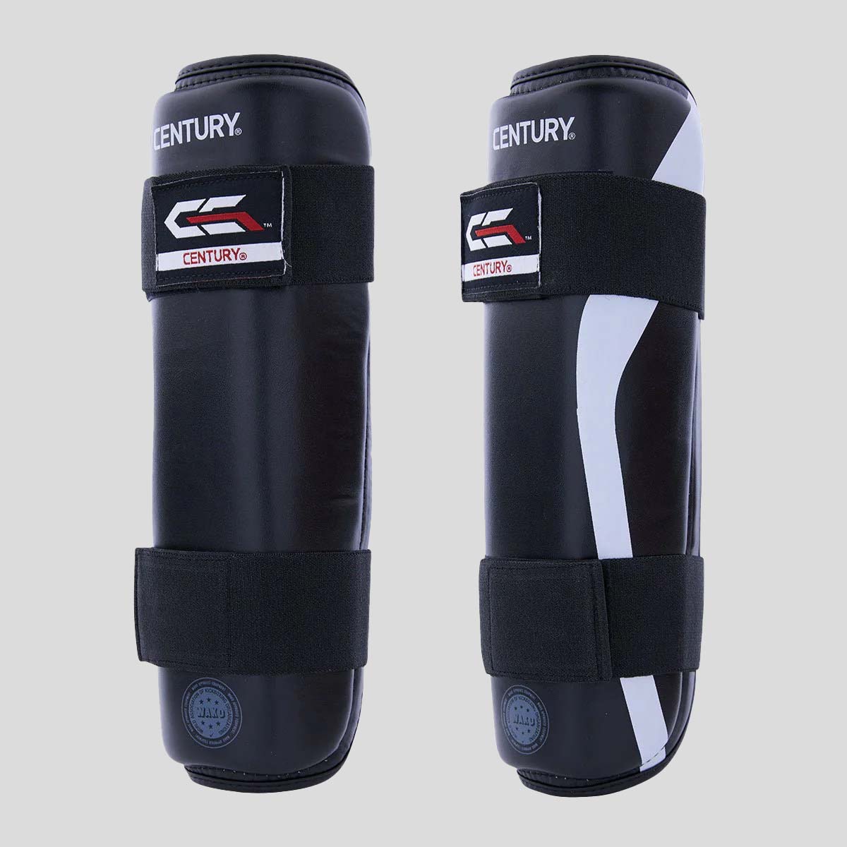 Century C-Gear Determination Shin Guards Black/White at Bytomic Trade and Wholesale