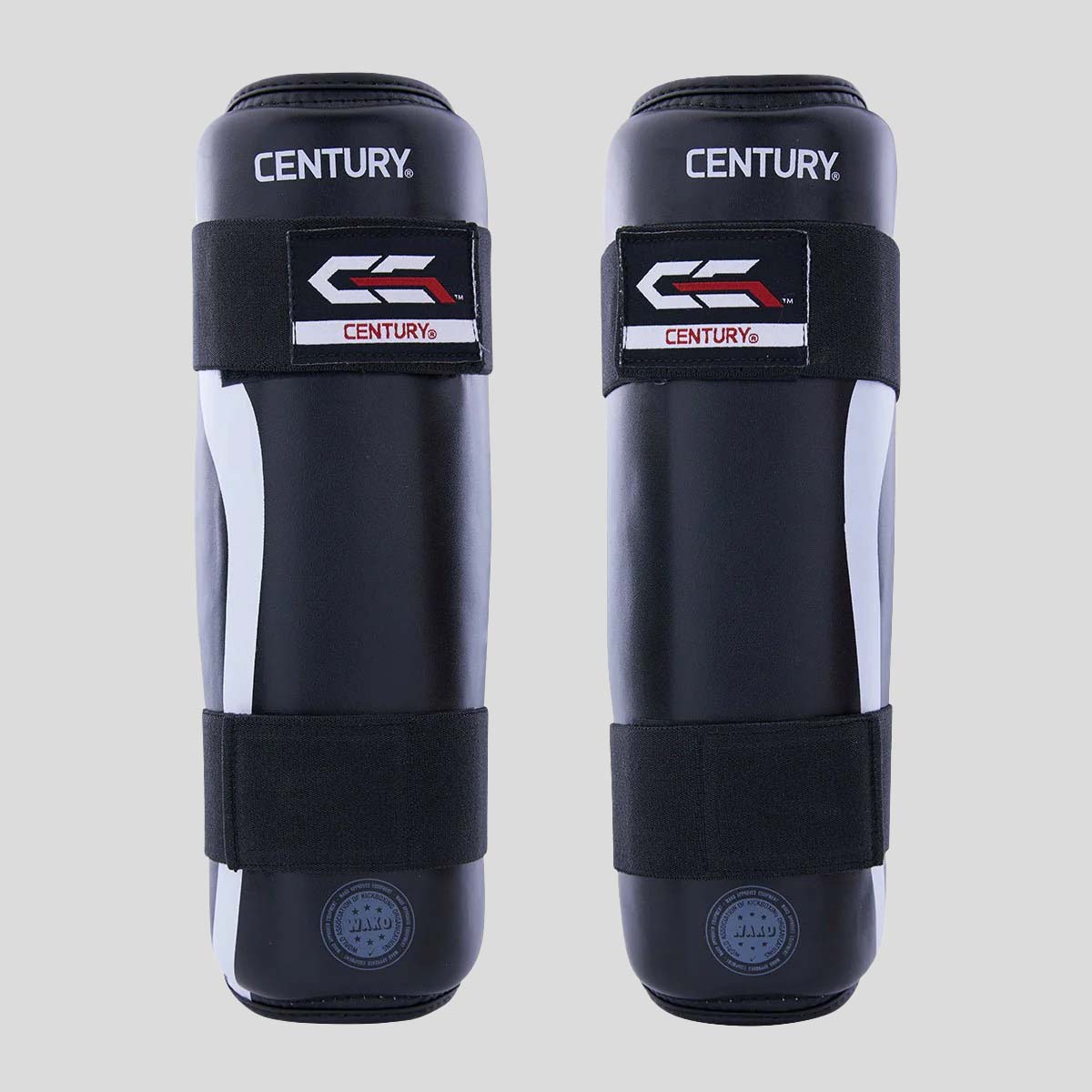 Century C-Gear Determination Shin Guards Black/White at Bytomic Trade and Wholesale
