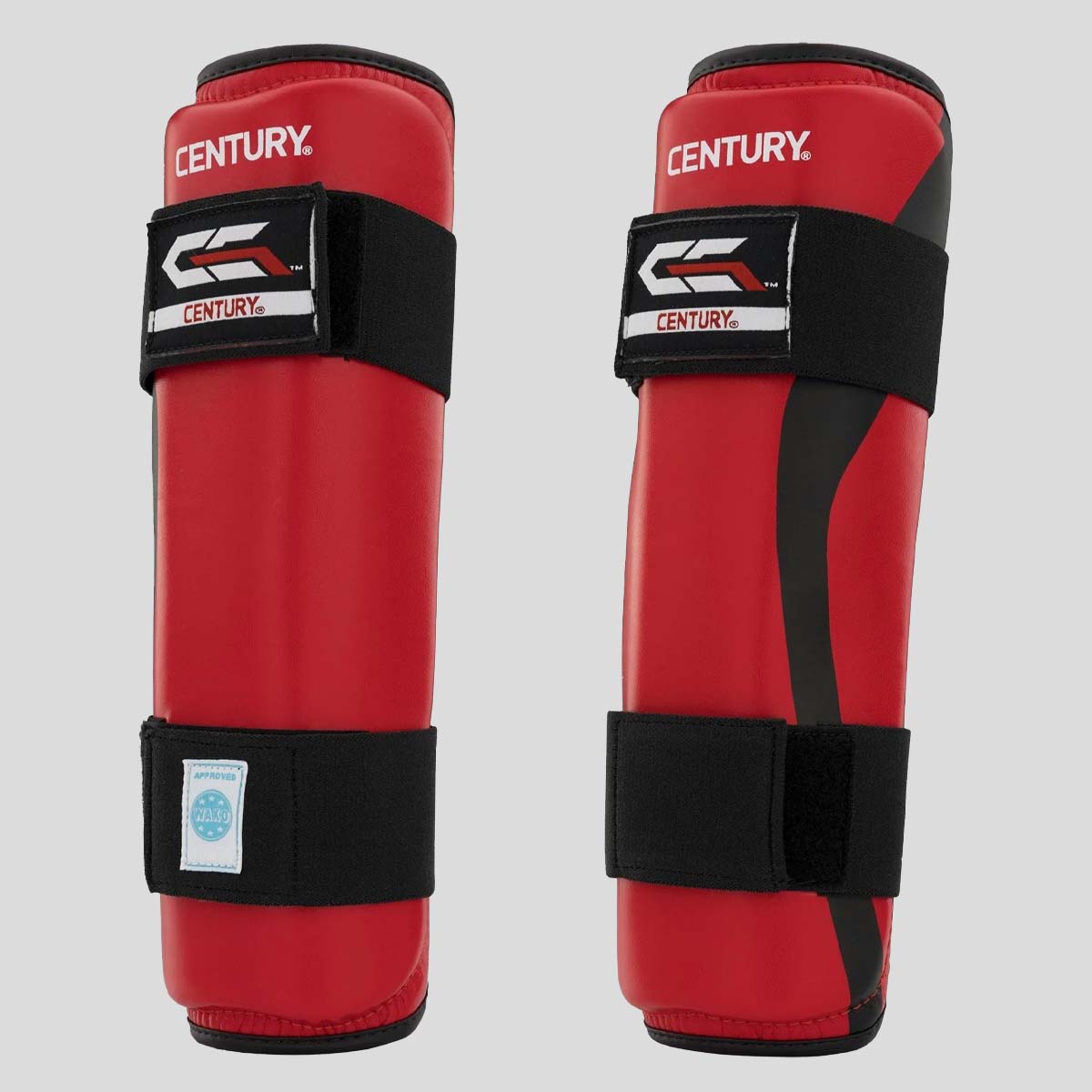 Century C-Gear Determination Shin Guards Red/Black at Bytomic Trade and Wholesale