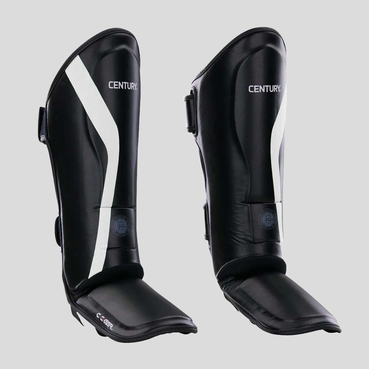 Century C-Gear Determination Shin Instep Guards Black/White at Bytomic Trade and Wholesale