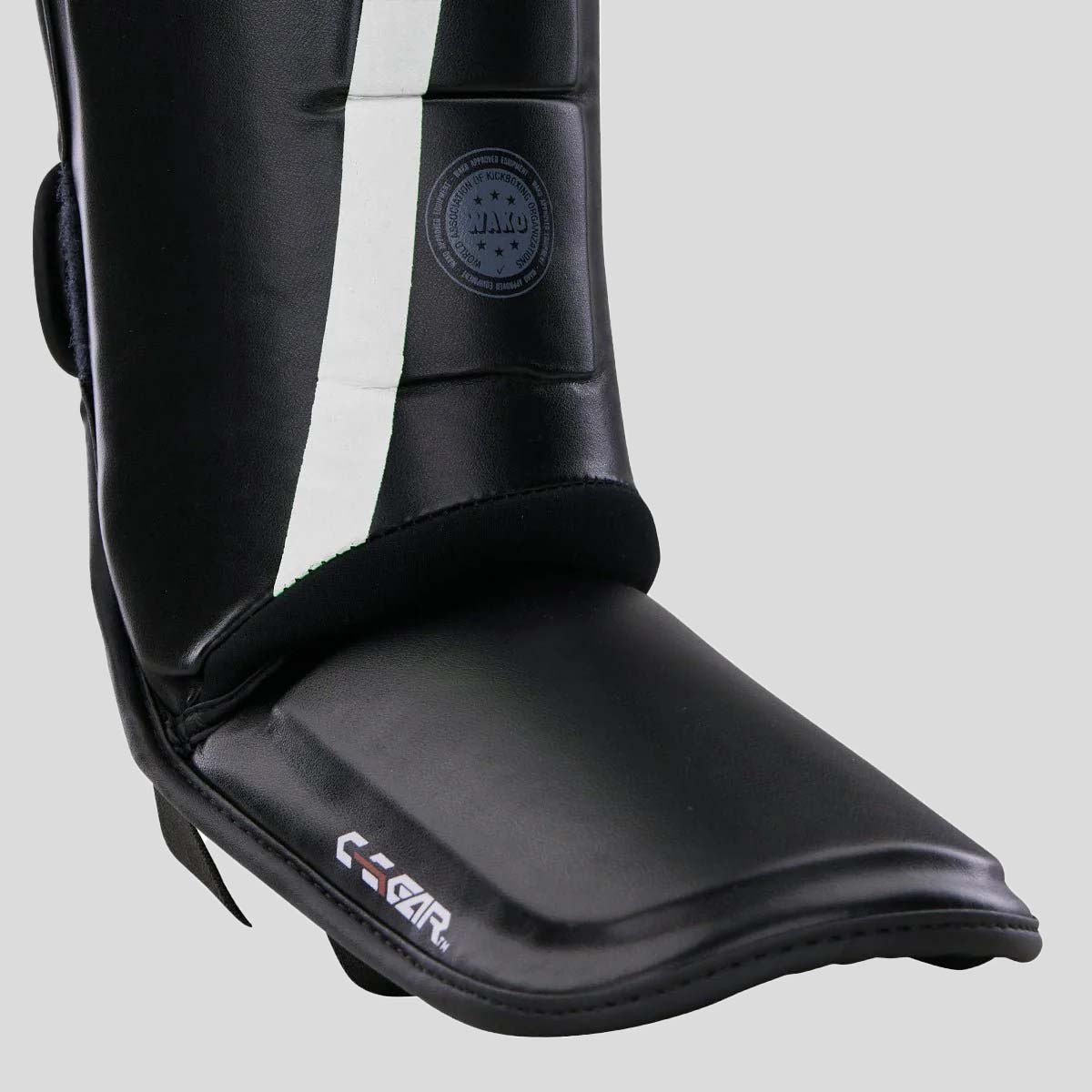 Century C-Gear Determination Shin Instep Guards Black/White at Bytomic Trade and Wholesale