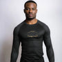 Fumetsu Dragon Slayer Long Sleeve Rash Guard Black/Gold