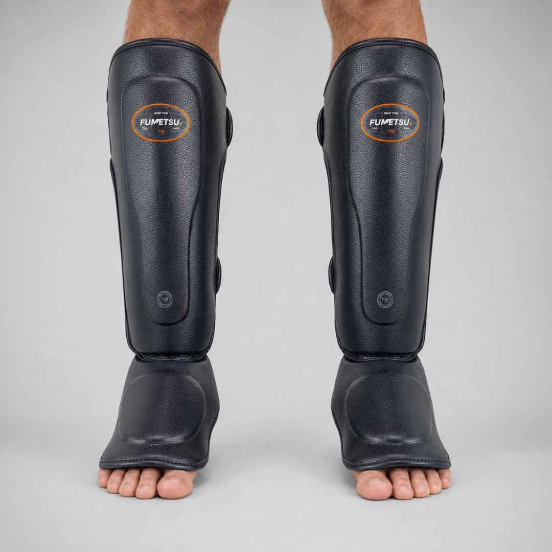 Fumestu FMT1 Thai Shin Guards Black at Bytomic Trade 1