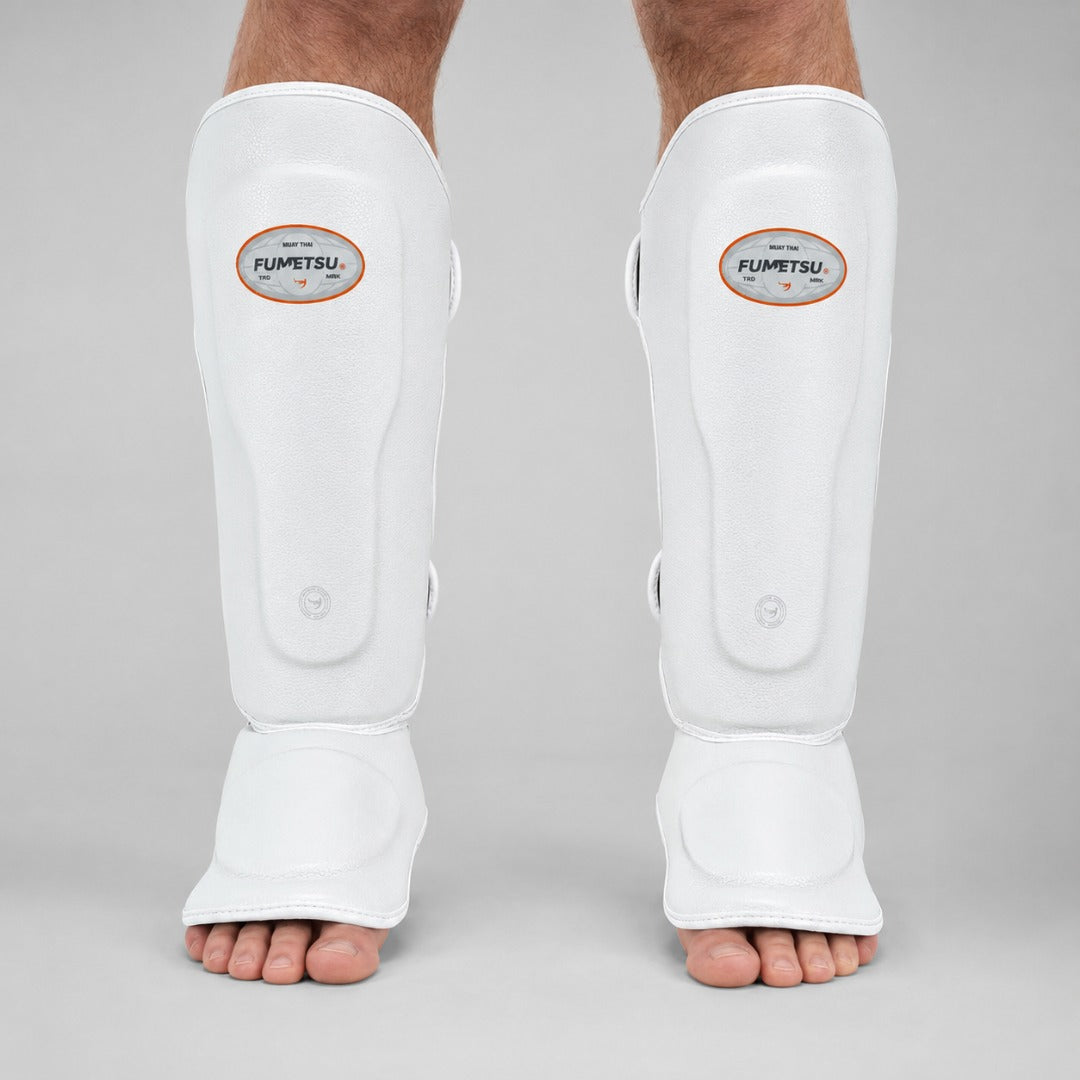 Fumestu FMT1 Thai Shin Guards White at Bytomic Trade 1