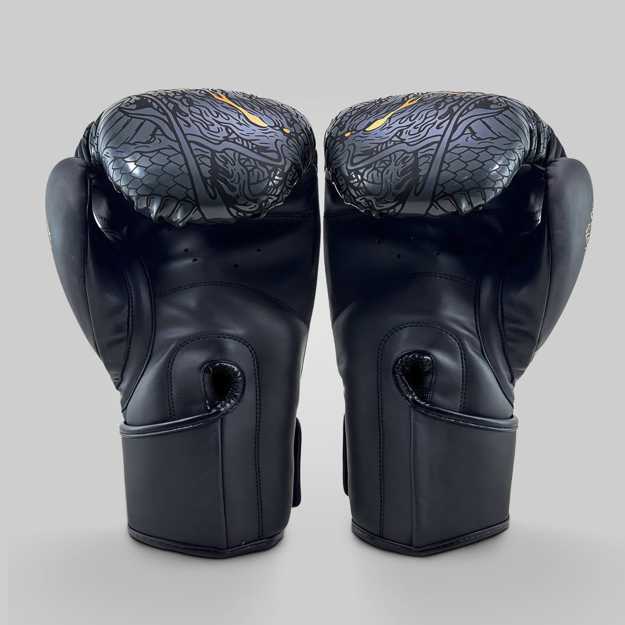 Fumetsu Dragon Slayer Boxing Gloves Black/Gold at Bytomic Trade and Wholesale