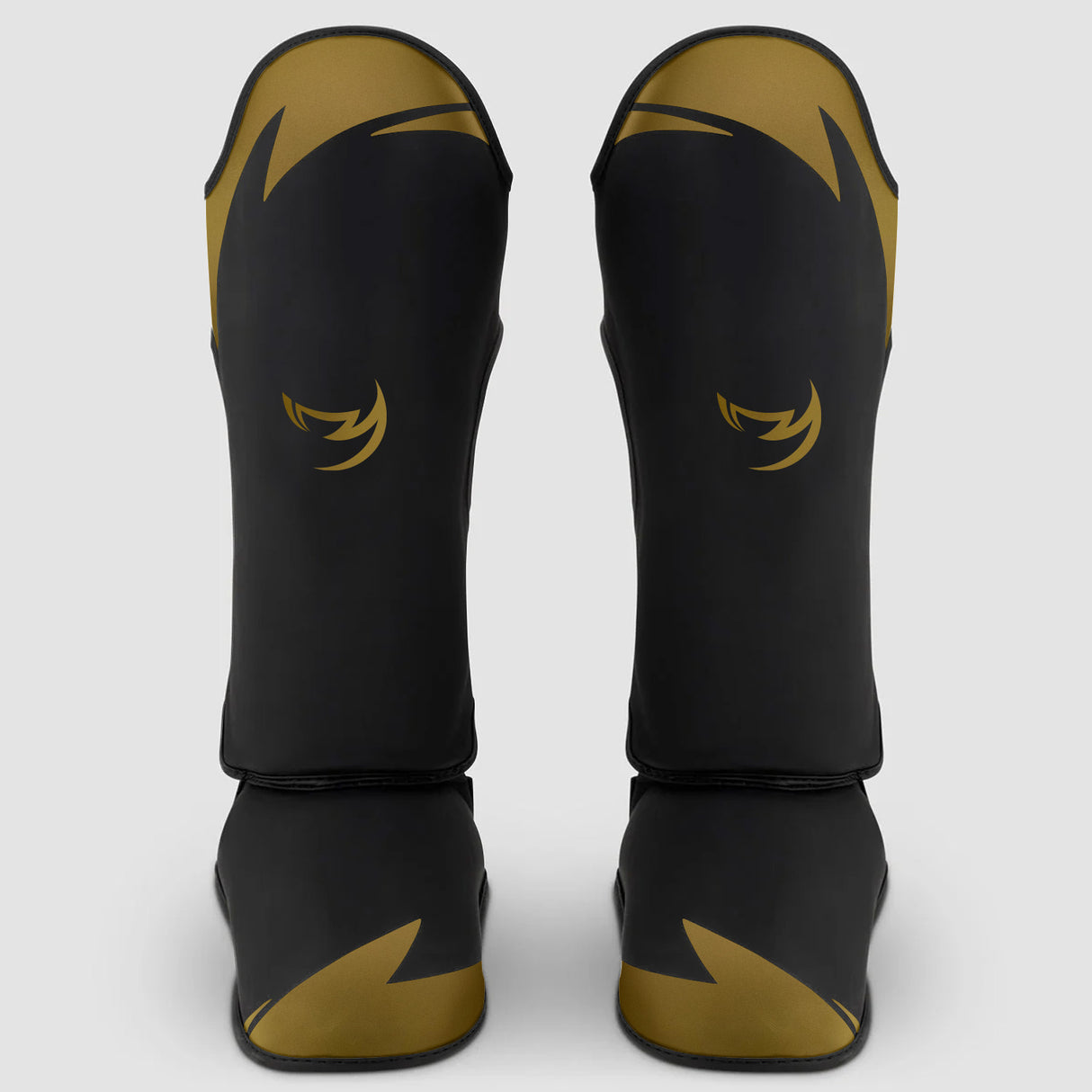 Fumetsu Ghost S3 Thai Shin Guards Black/Gold at Bytomic Trade and Wholesale