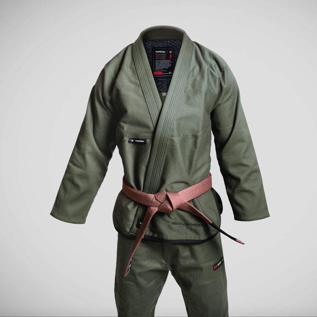 Fumetsu Nexus Womens BJJ Gi Khaki at Bytomic Trade and Wholesale
