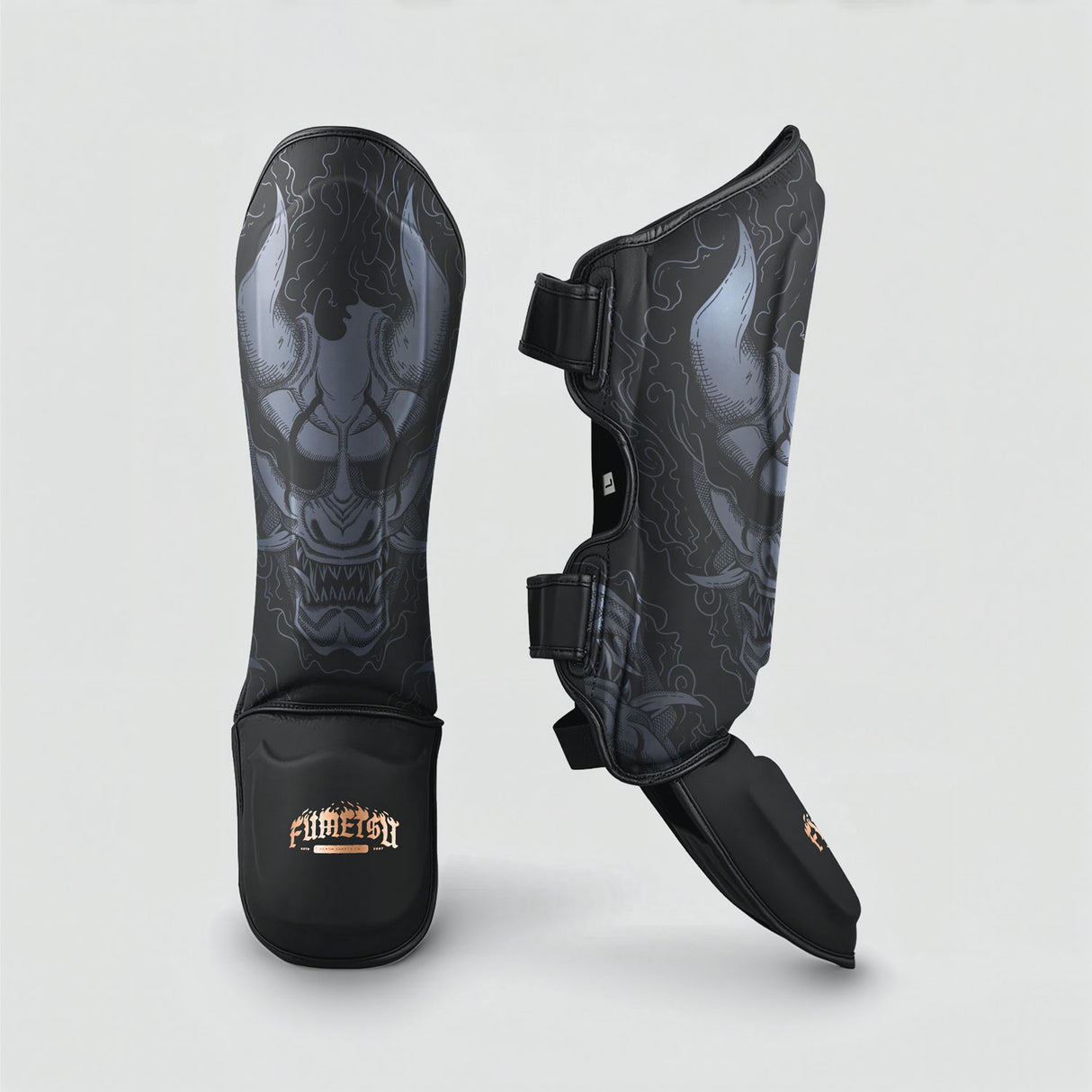 Fumetsu Oni Shin Guards Black/Grey/Bronze at Bytomic Trade and Wholesale