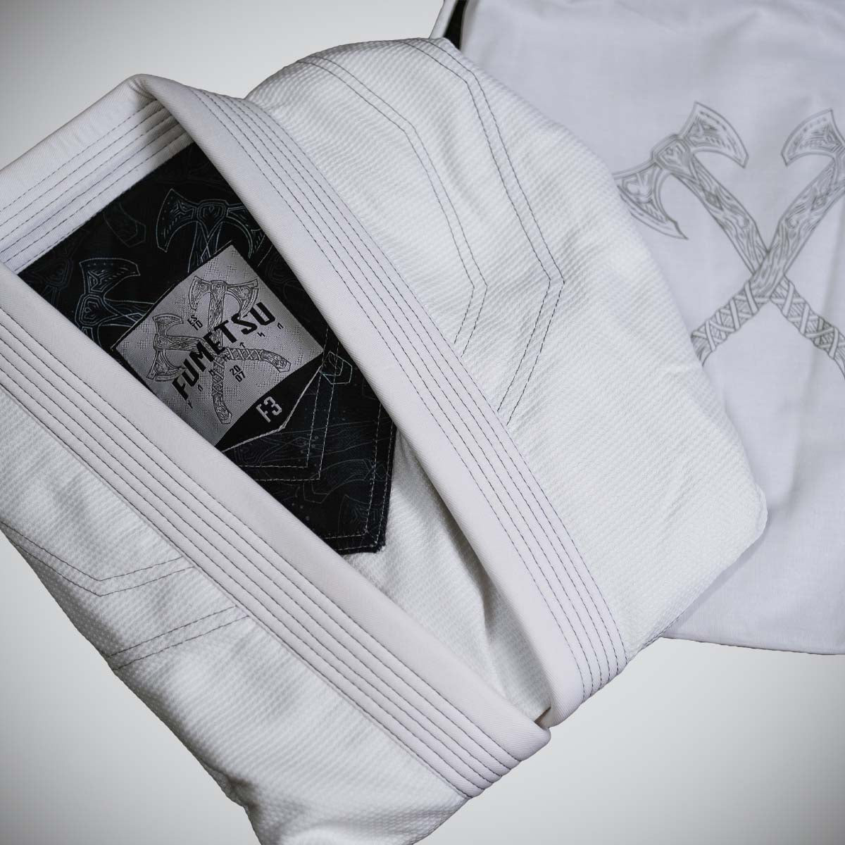 Fumetsu Berserker Womens BJJ Gi White at Bytomic Trade and Wholesale