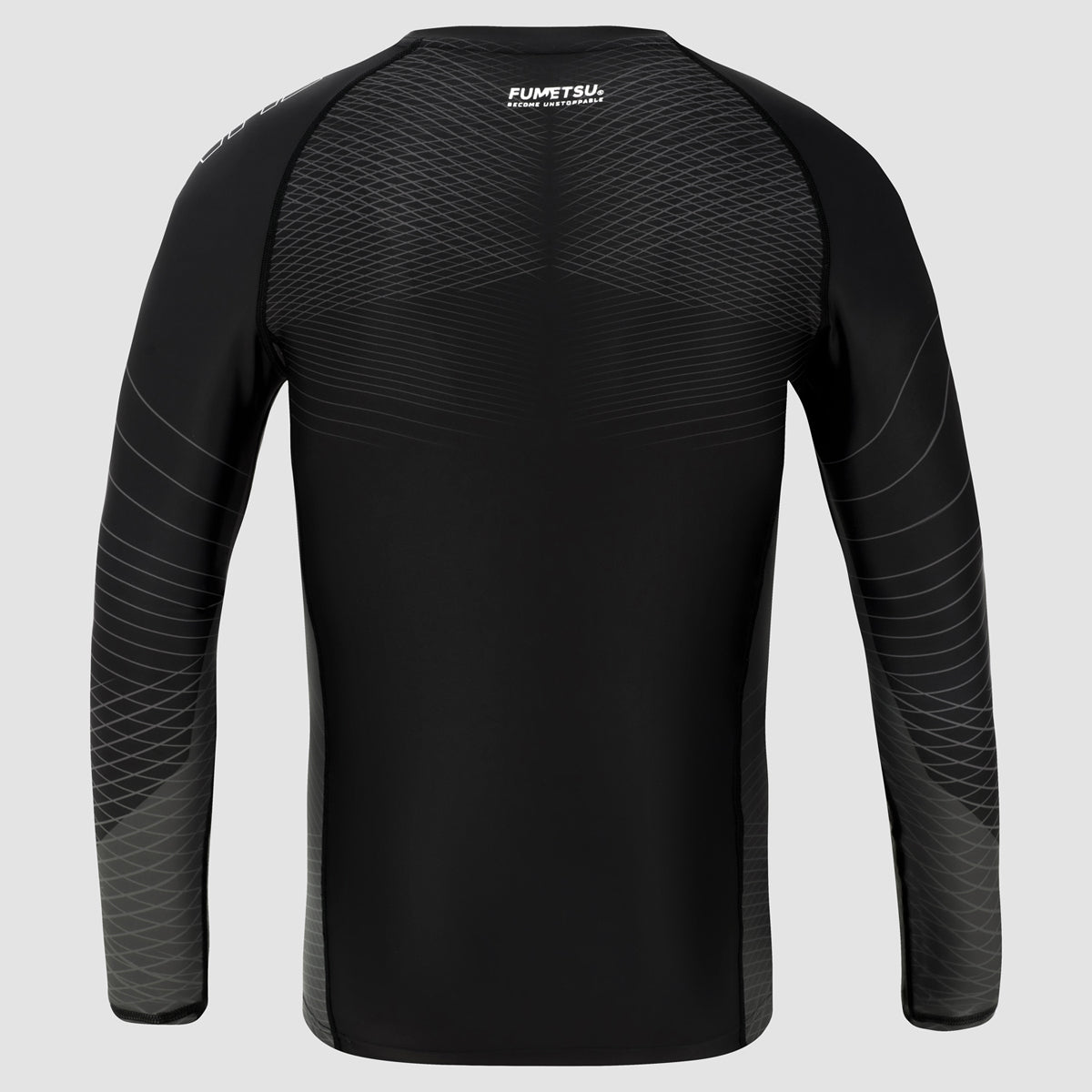 Fumetsu Competitor MK2 Long Sleeve Rash Guard Black/Black at Bytomic Trade and Wholesale