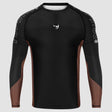 Fumetsu Competitor MK2 Long Sleeve Rash Guard Black/Brown at Bytomic Trade and Wholesale