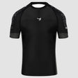 Fumetsu Competitor MK2 Short Sleeve Rash Guard Black/Black at Bytomic Trade and Wholesale