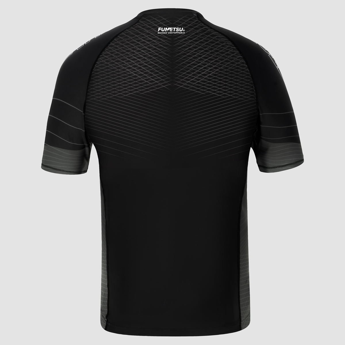 Fumetsu Competitor MK2 Short Sleeve Rash Guard Black/Black at Bytomic Trade and Wholesale