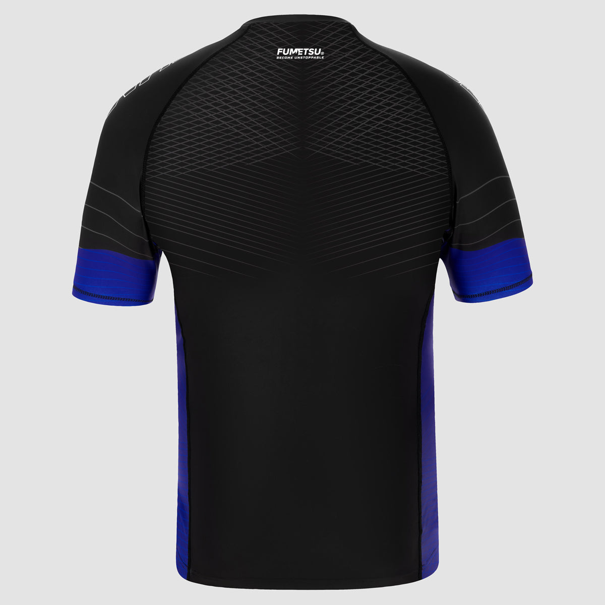 Fumetsu Competitor MK2 Short Sleeve Rash Guard Black/Blue at Bytomic Trade and Wholesale
