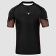 Fumetsu Competitor MK2 Short Sleeve Rash Guard Black/Brown at Bytomic Trade and Wholesale