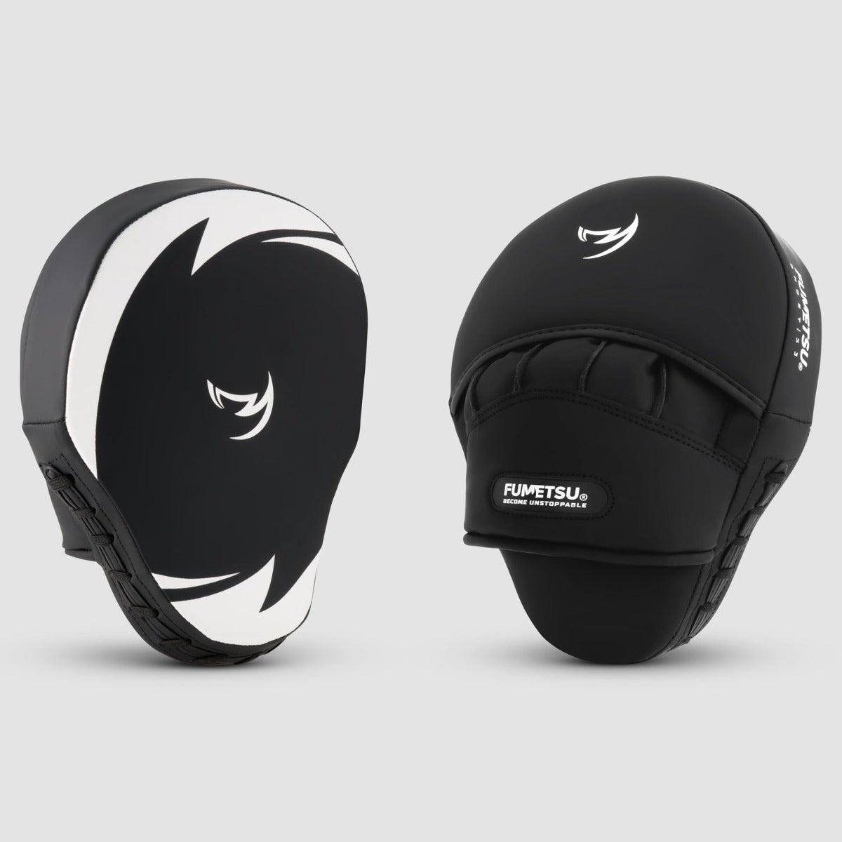 Fumetsu Ghost S3 Boxing Focus Mitts Black/White at Bytomic Trade and Wholesale