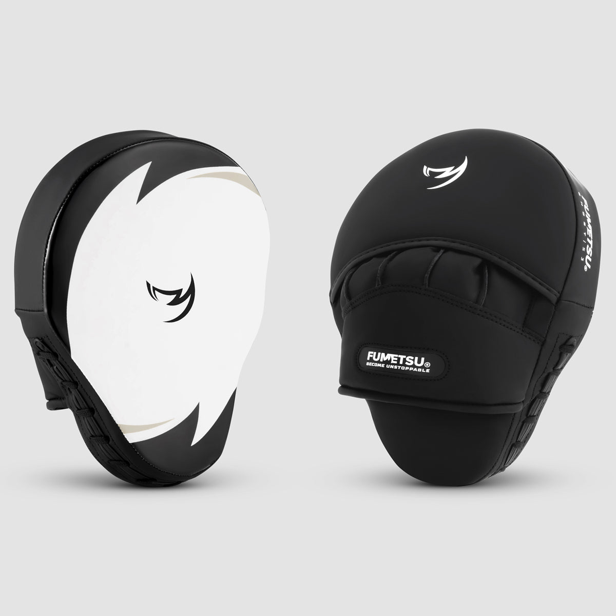 Fumetsu Ghost S3 Boxing Focus Mitts White/Black/Grey at Bytomic Trade and Wholesale