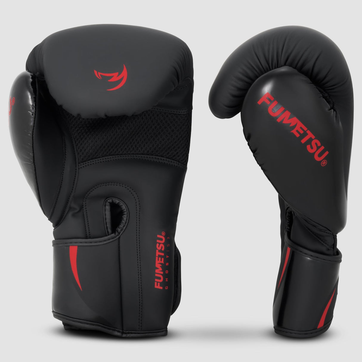 Fumetsu Ghost S3 Boxing Gloves Black/Red at Bytomic Trade and Wholesale