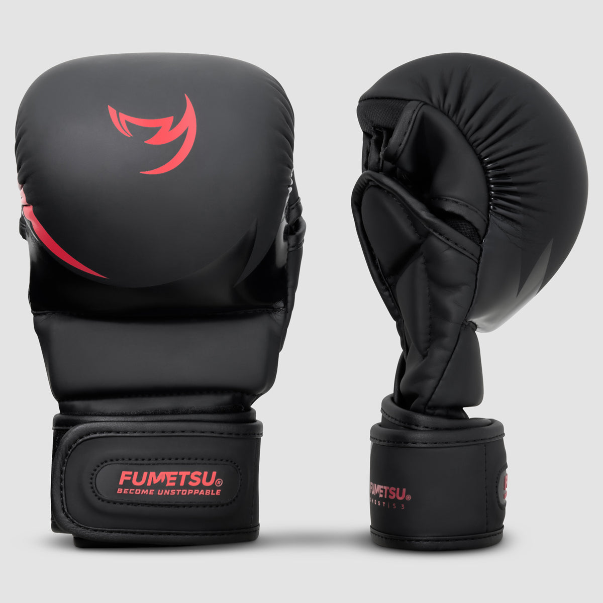 Fumetsu Ghost S3 MMA Sparring Gloves Black/Red at Bytomic Trade and Wholesale