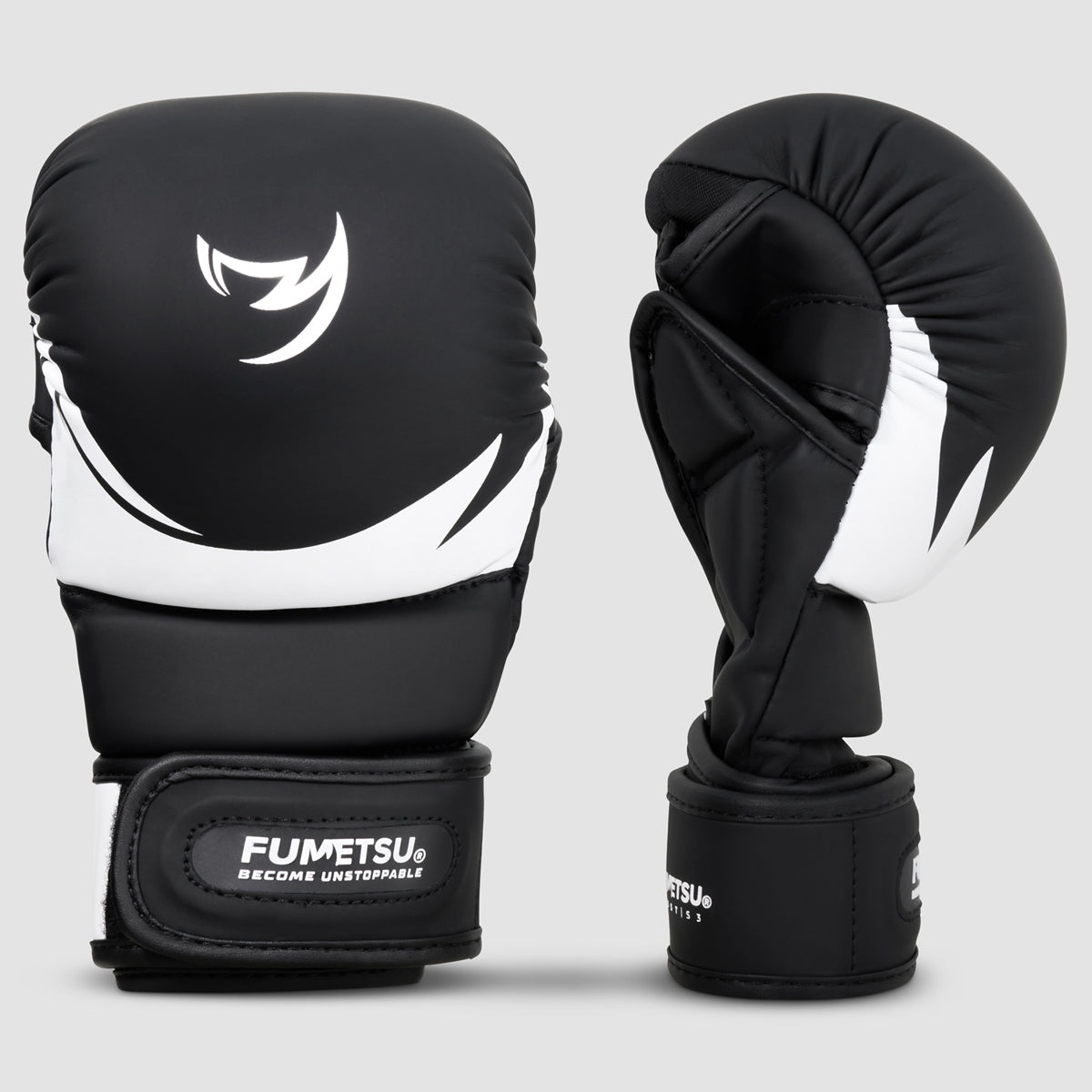Fumetsu Ghost S3 MMA Sparring Gloves Black/White at Bytomic Trade and Wholesale