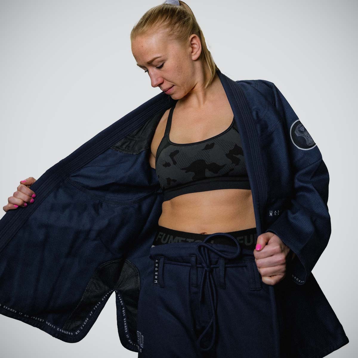 Fumetsu Mjolnir Womens BJJ Gi Blue at Bytomic Trade and Wholesale