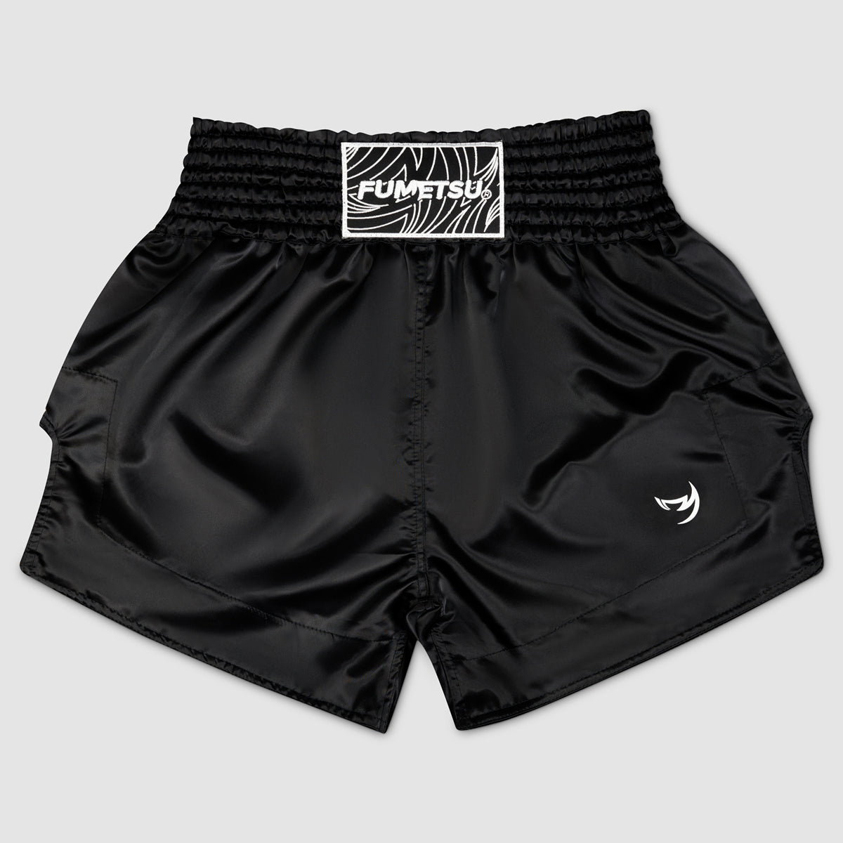 Fumetsu Origins Muay Thai Shorts Black at Bytomic Trade and Wholesale