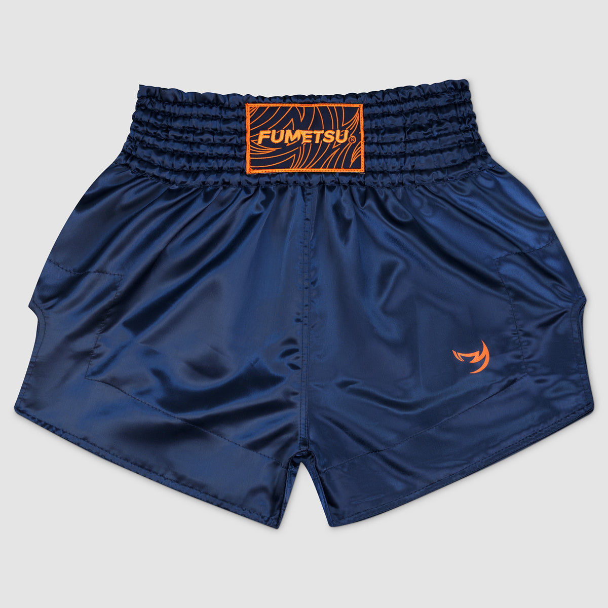 Fumetsu Origins Muay Thai Shorts Navy at Bytomic Trade and Wholesale
