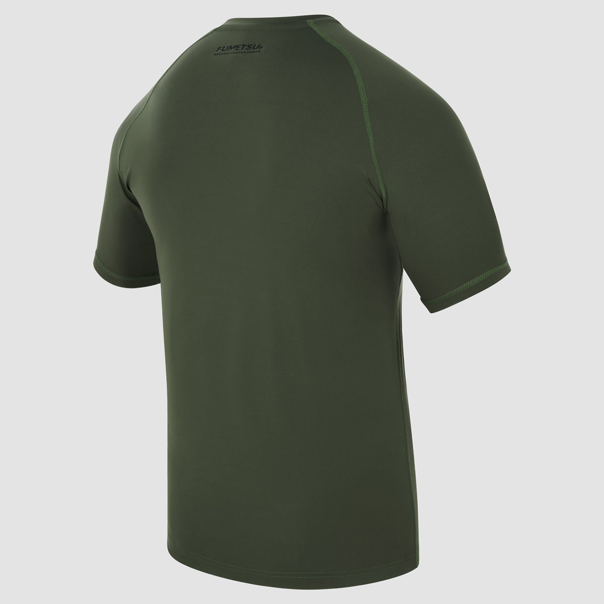 Fumetsu Origins Short Sleeve Rash Guard Khaki at Bytomic Trade and Wholesale