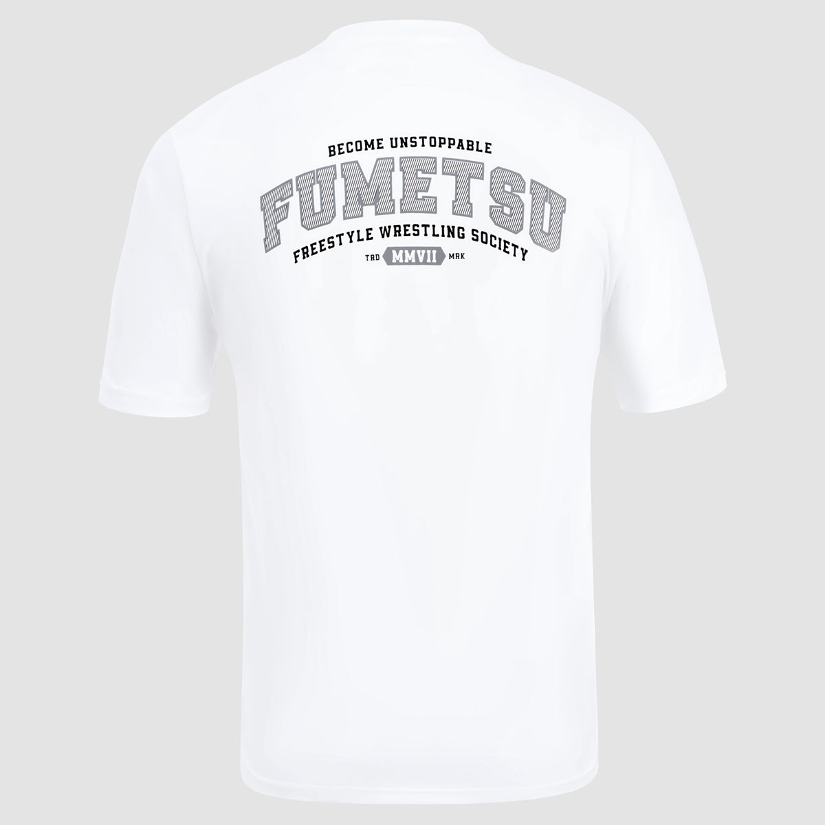 Fumetsu Varsity T-Shirt White at Bytomic Trade and Wholesale