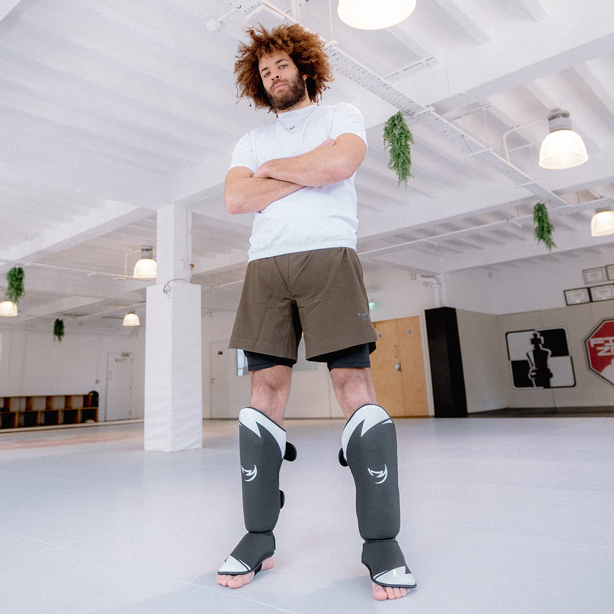 Fumetsu Ghost S3 Thai Shin Guards Black/White at Bytomic Trade and Wholesale