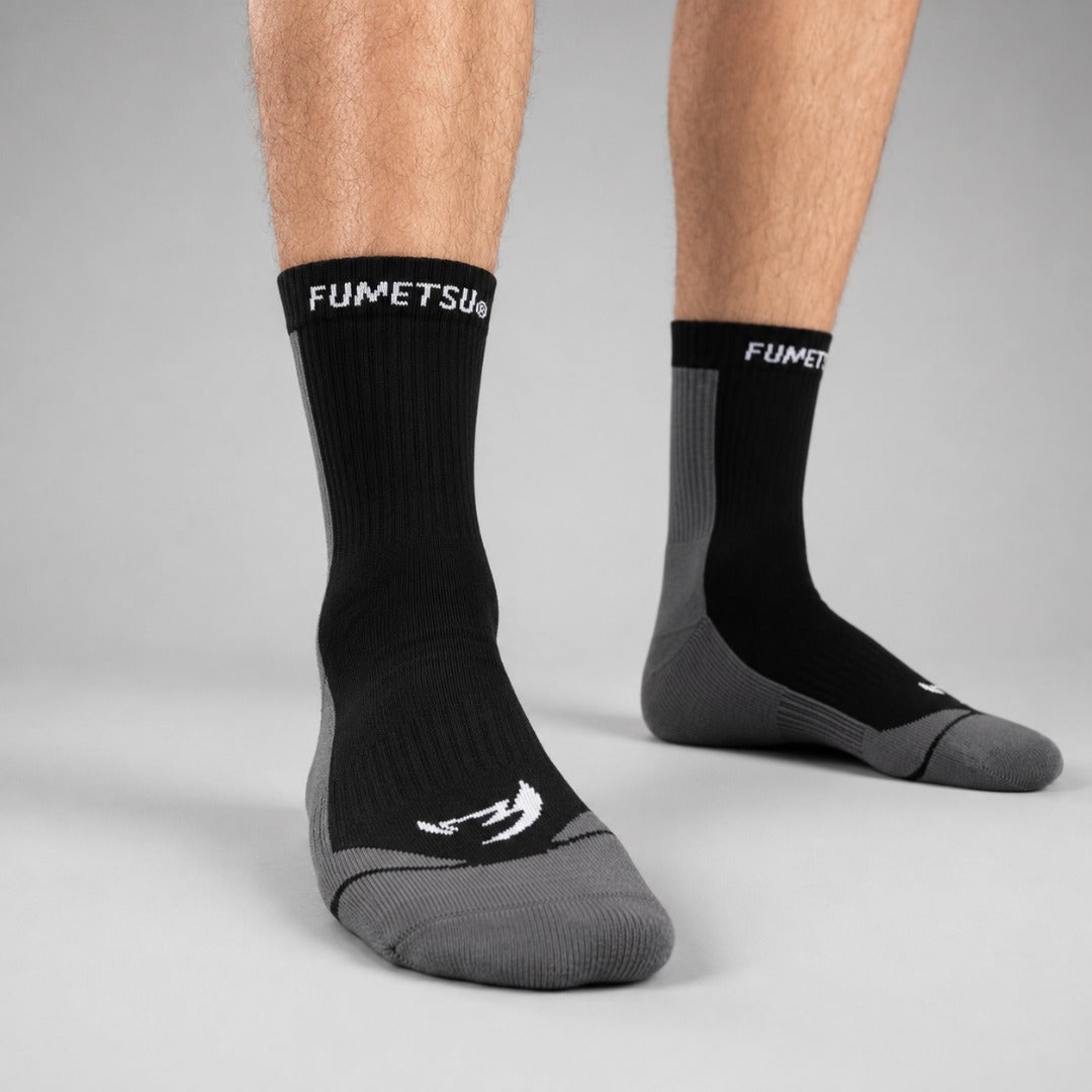 Fumetsu Ghost 2 Pack Socks Black/Grey