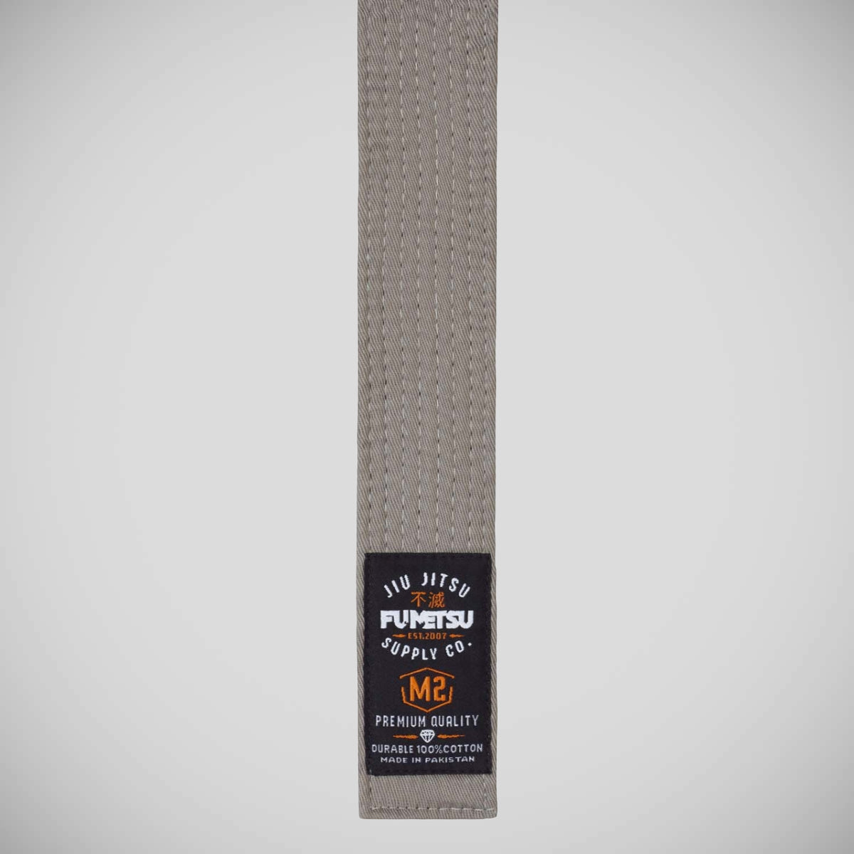 Grey Fumetsu V2 Kids BJJ Belt at Bytomic Trade and Wholesale