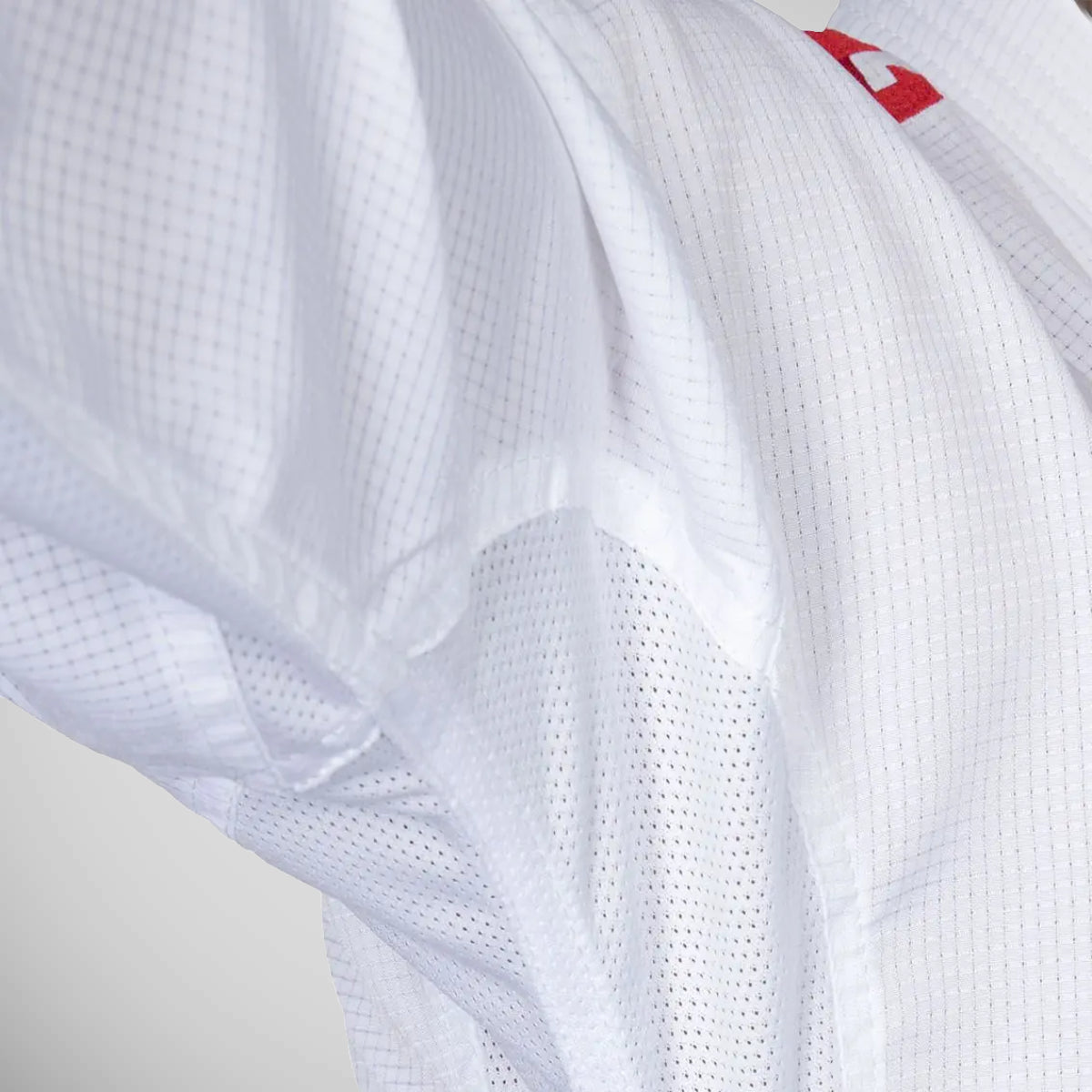 Hayashi Air Deluxe Competition WKF Approved Karate Gi White at Bytomic Trade and Wholesale