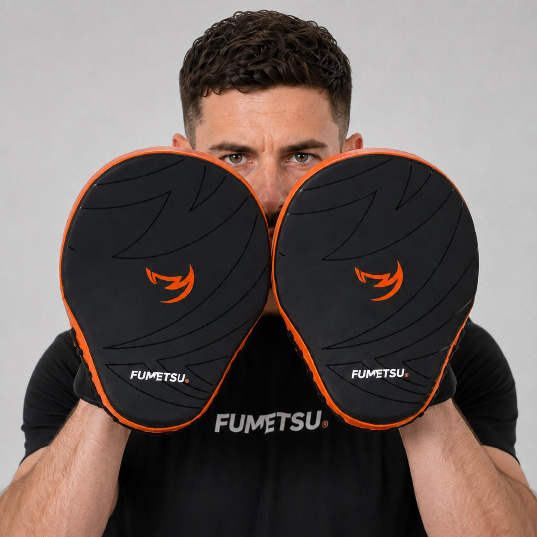 Fumetsu Icon Focus Mitts Black/Orange