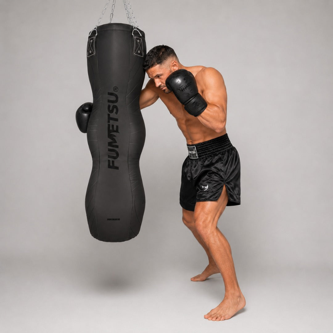 Fumetsu Icon Peanut Punch Bag Black/Black Photoshoot 4