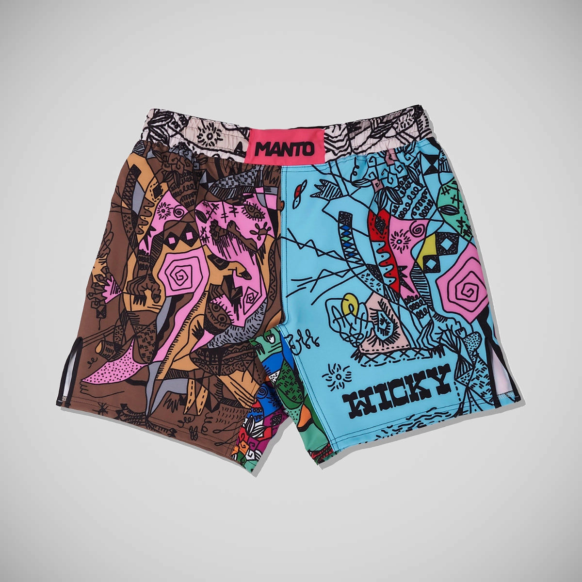 Manto Wicky Fight Shorts Multicolour